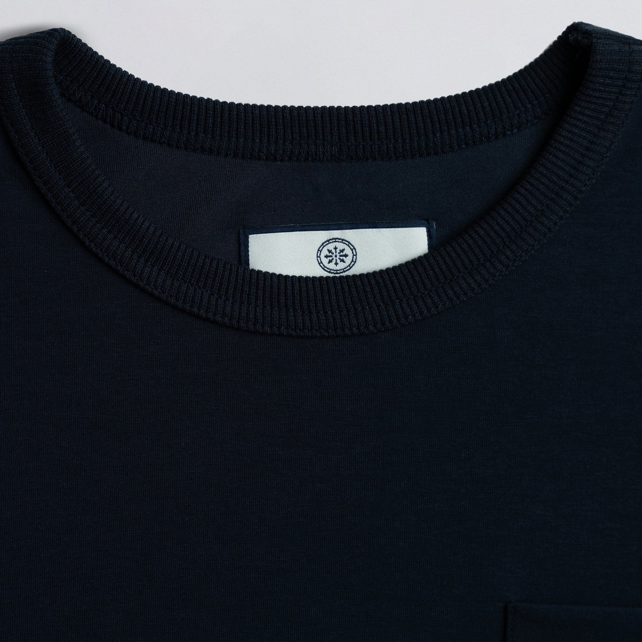 Button Tee Navy