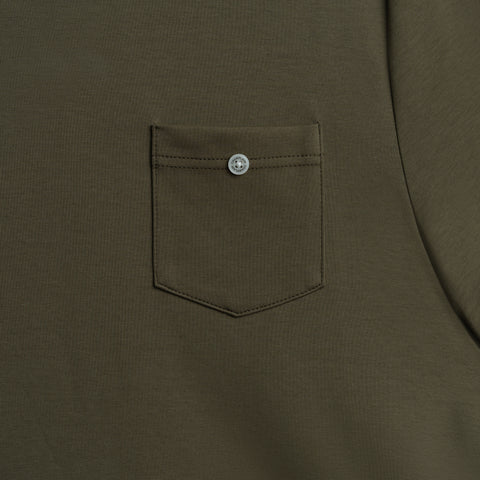 Button Tee Olive thumbnail