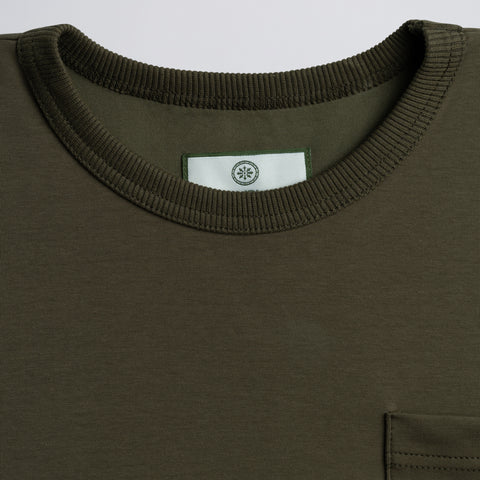 Button Tee Olive thumbnail