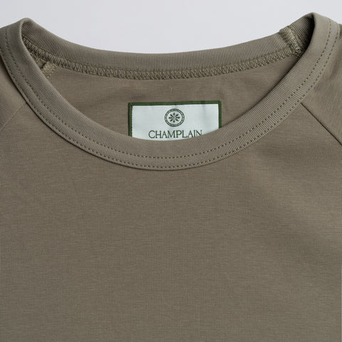 Basic Raglan Tee Olive thumbnail