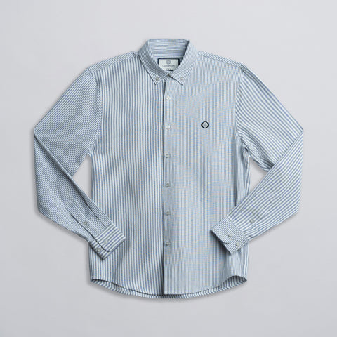 Stripe Dress Shirt Navy thumbnail