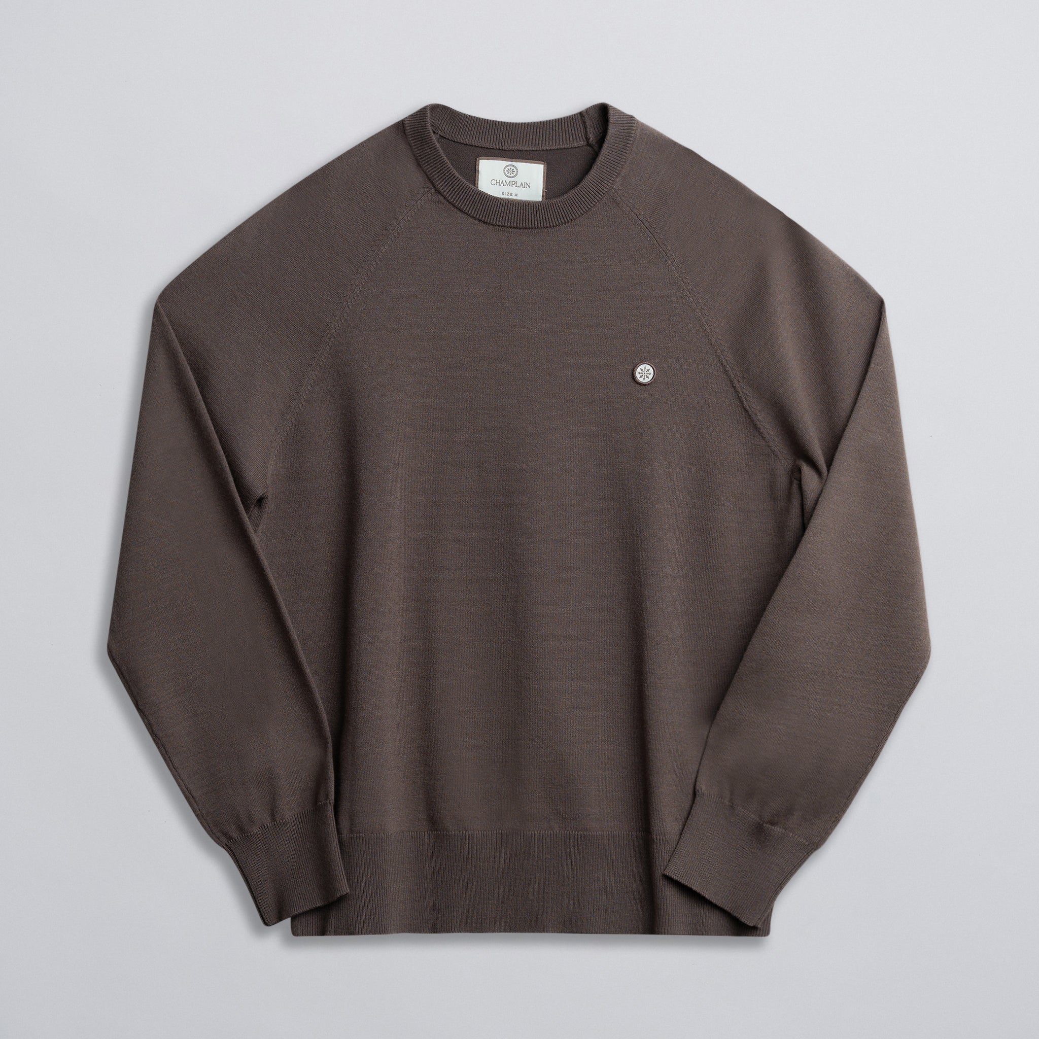 Light Weight Knit Sweater Brown