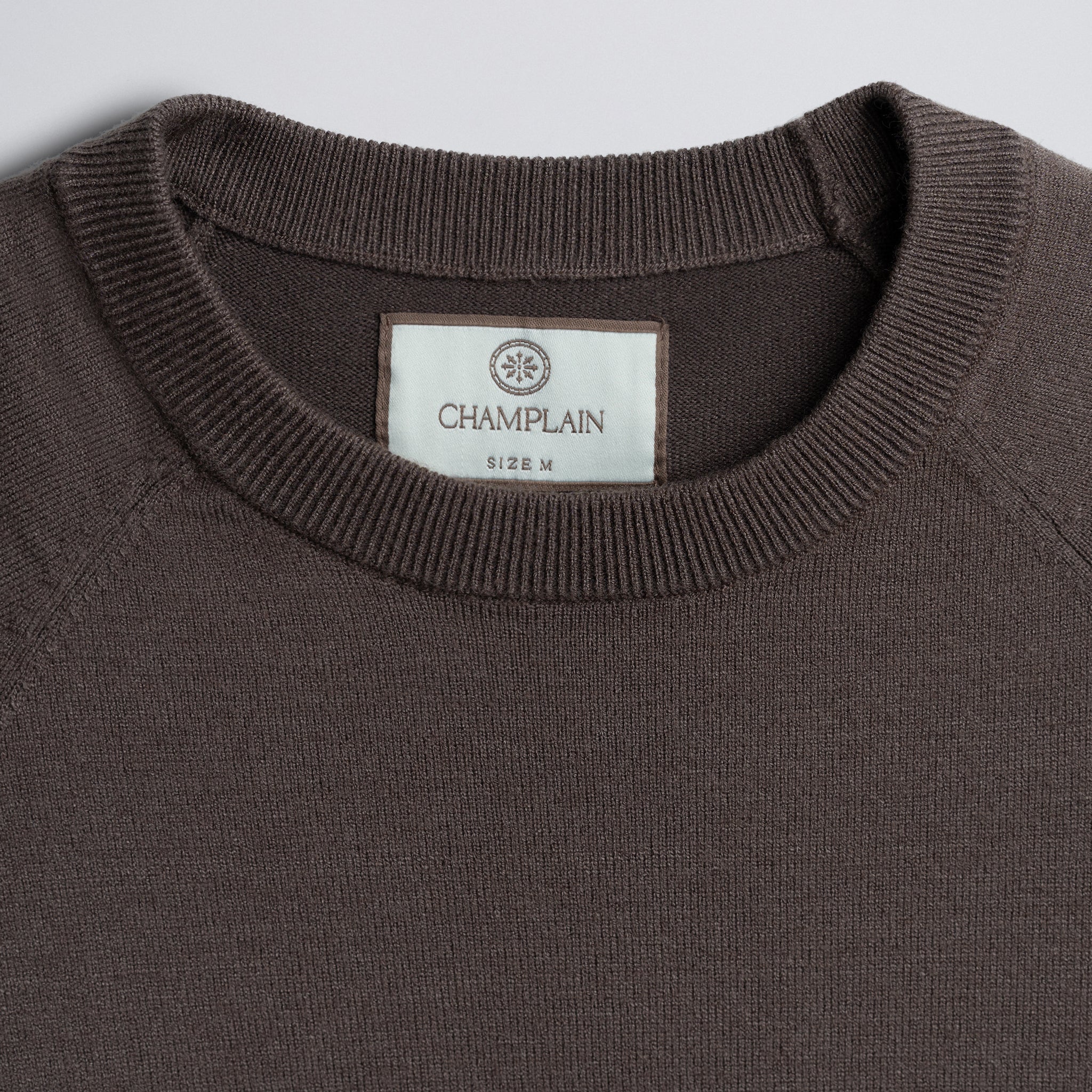 Light Weight Knit Sweater Brown