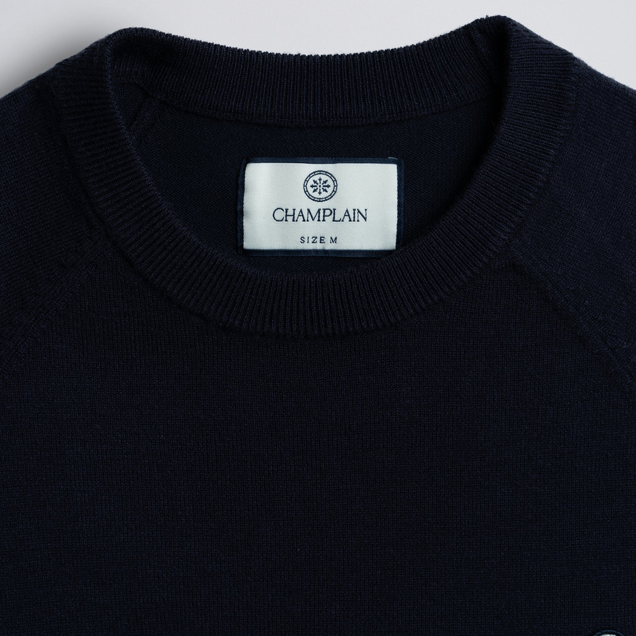 Light Weight Knit Sweater Navy