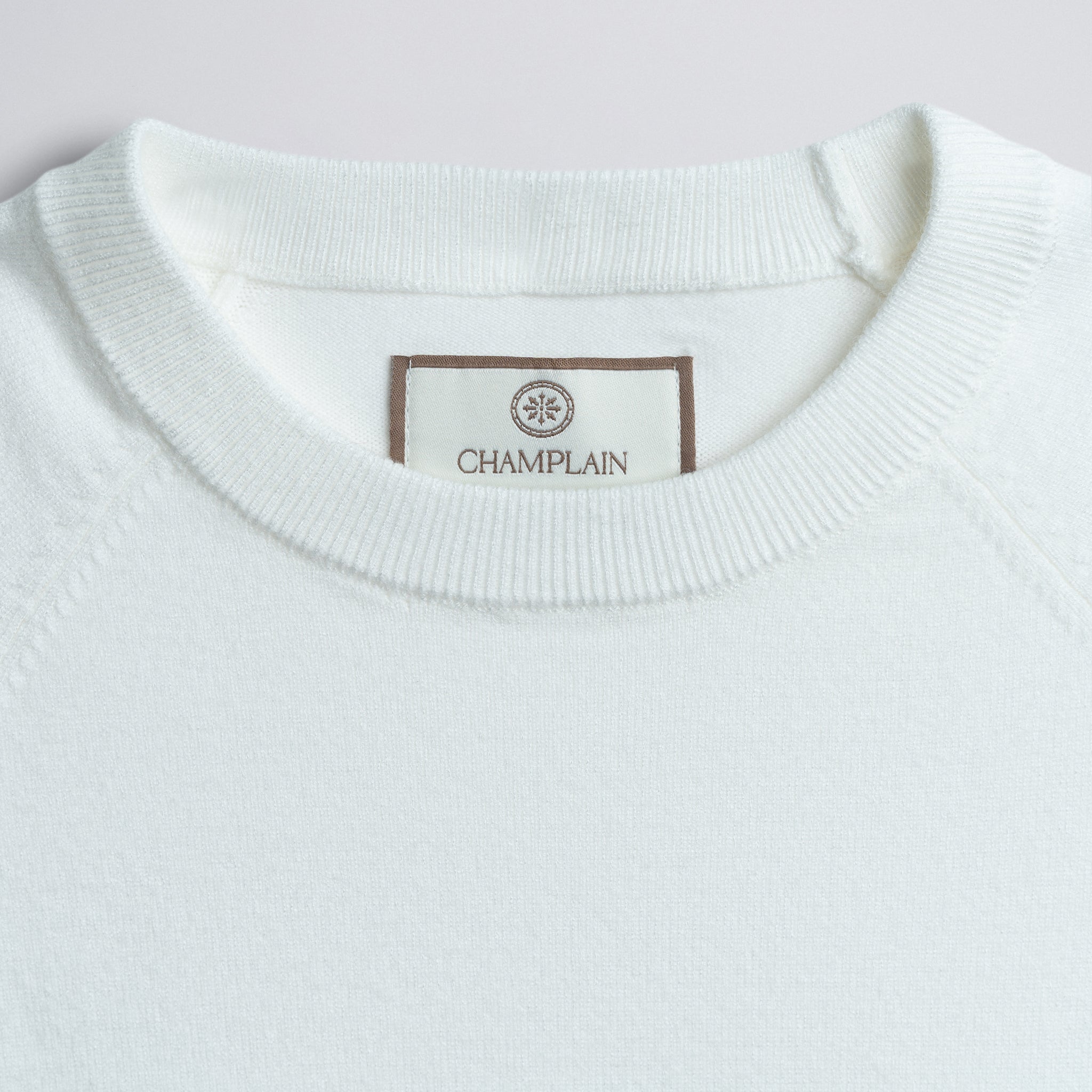 Light Weight Knit Sweater Creme