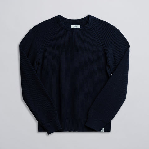 Fisherman Sweater Navy thumbnail