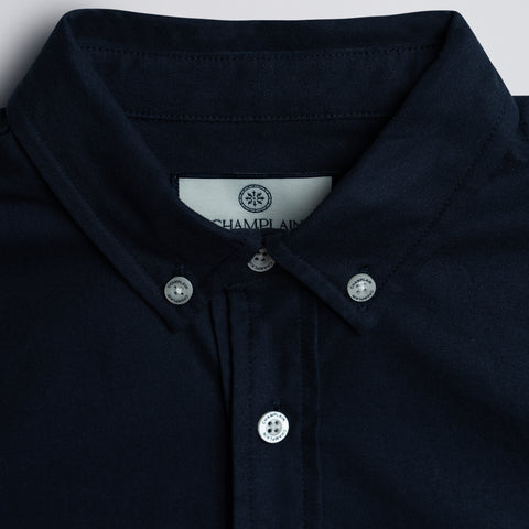 Oxford Dress Shirt Navy thumbnail