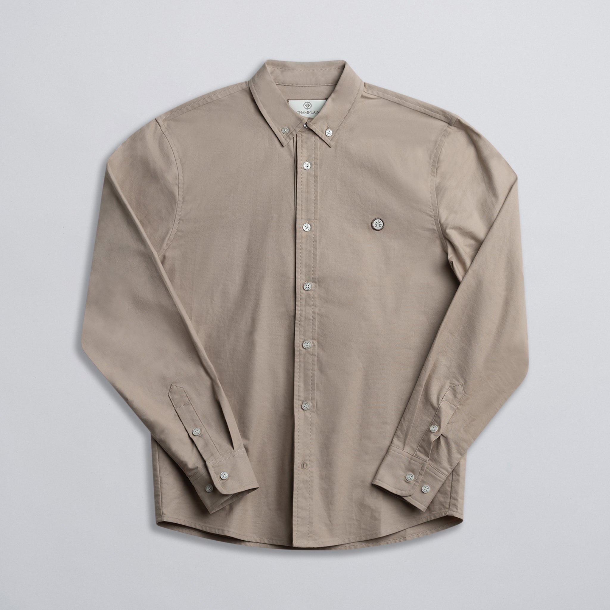 Oxford Dress Shirt Tan