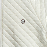 Full Zip Bomber Jacket Creme