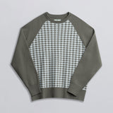 Houndstooth Knit Sweater