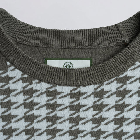 Houndstooth Knit Sweater thumbnail