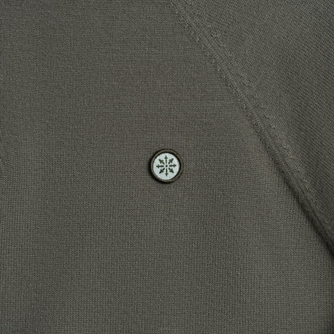 Long Sleeve Knit Rugby Olive thumbnail