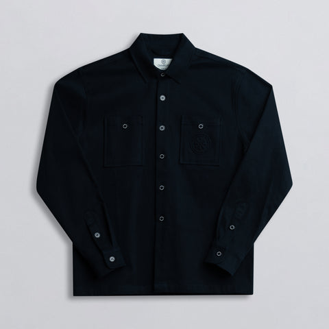 Twill Overshirt Navy thumbnail