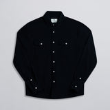 Textured Overshirt Navy