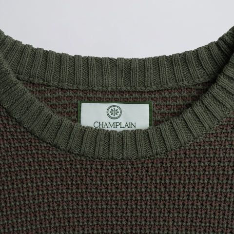 2 Tone Knit Sweater thumbnail