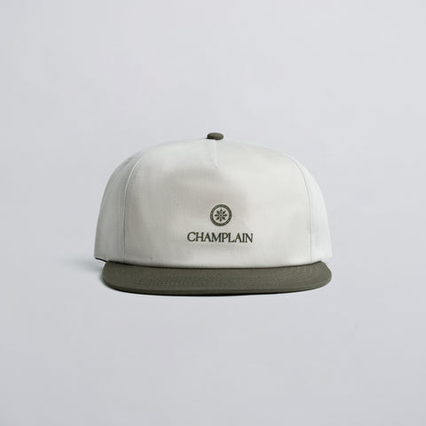 Champlain Hat Creme and Olive thumbnail