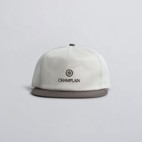 Champlain Hat Creme and Brown thumbnail