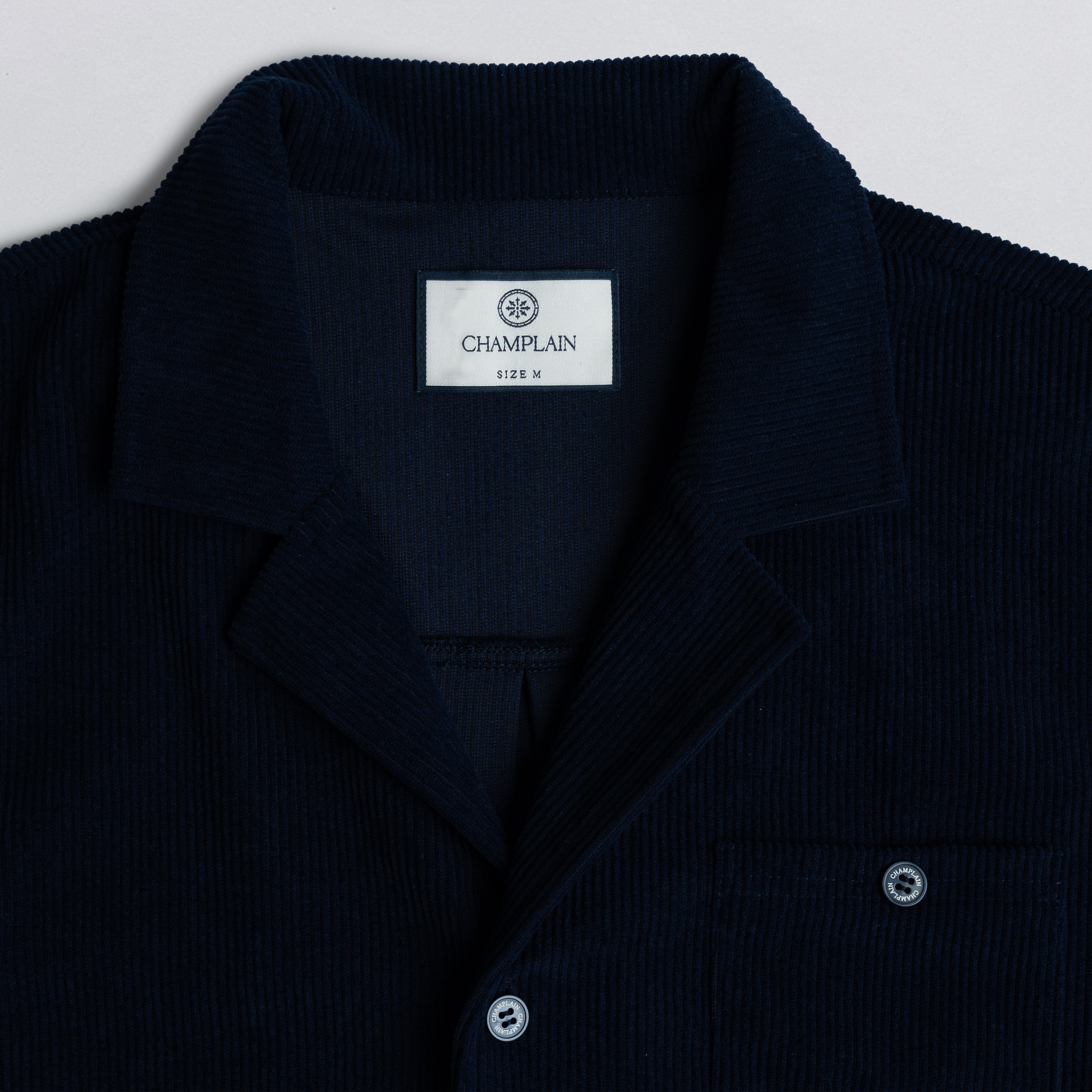 Cord Camp Collar Shirt