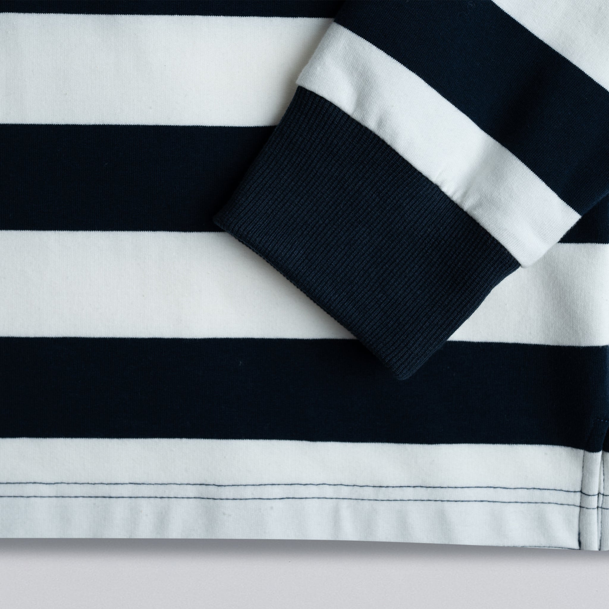 Denim Collar Rugby Shirt