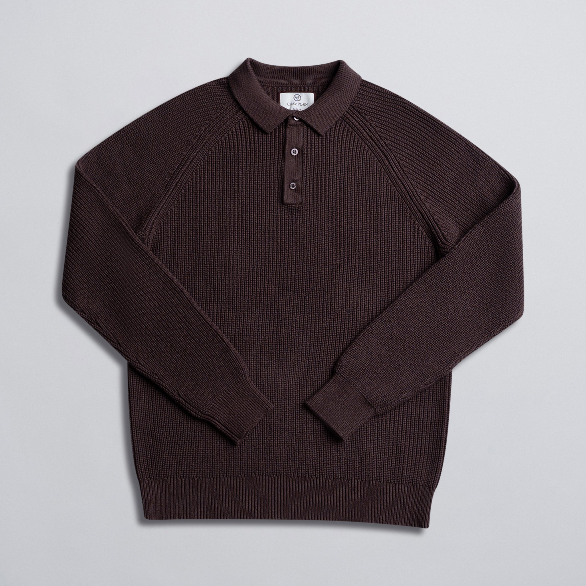 Fisherman Polo Brown