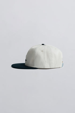 Cream on Navy Hat thumbnail