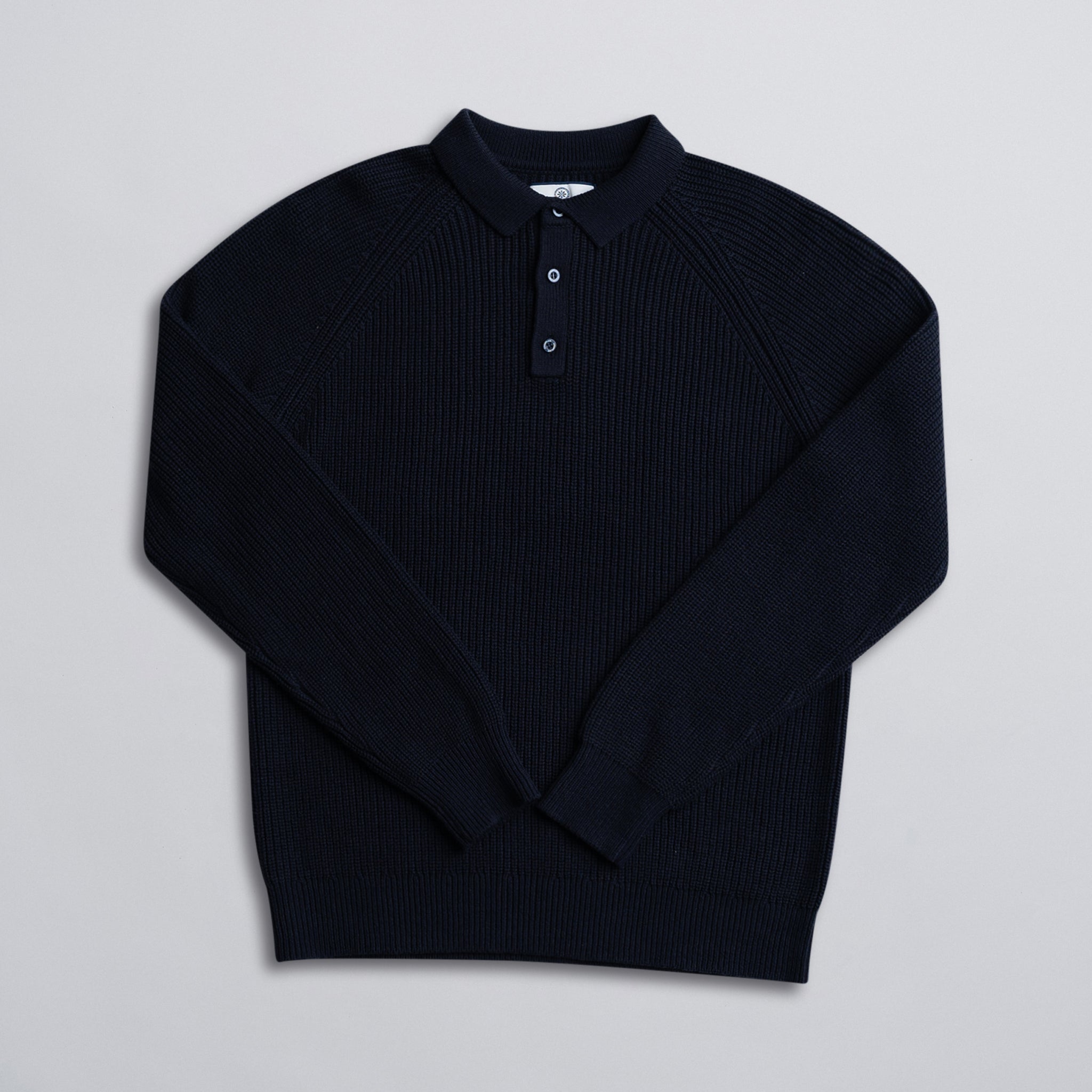 Fisherman Polo Navy