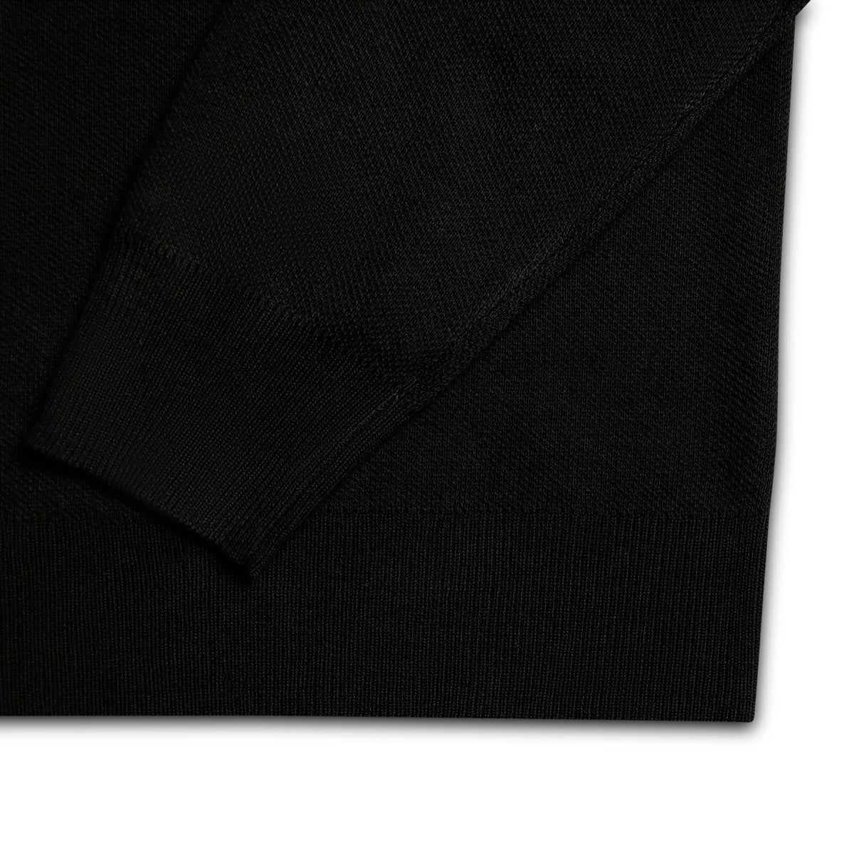 Johnny Collar Polo Black