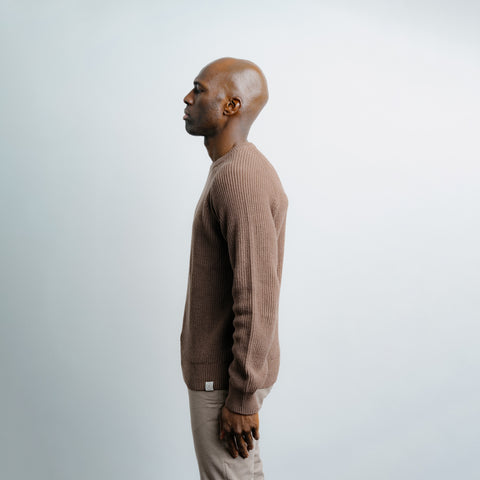 Fisherman Sweater Brown thumbnail