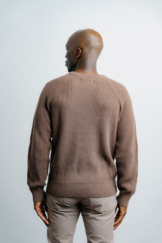 Fisherman Sweater Brown thumbnail