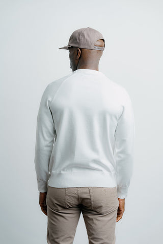 Light Weight Knit Sweater Creme thumbnail