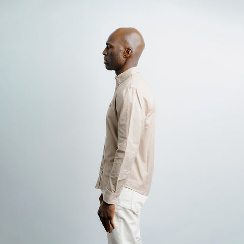 Oxford Dress Shirt Tan thumbnail