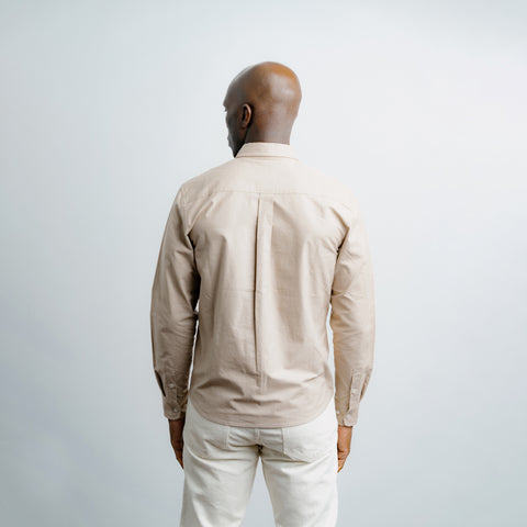 Oxford Dress Shirt Tan thumbnail