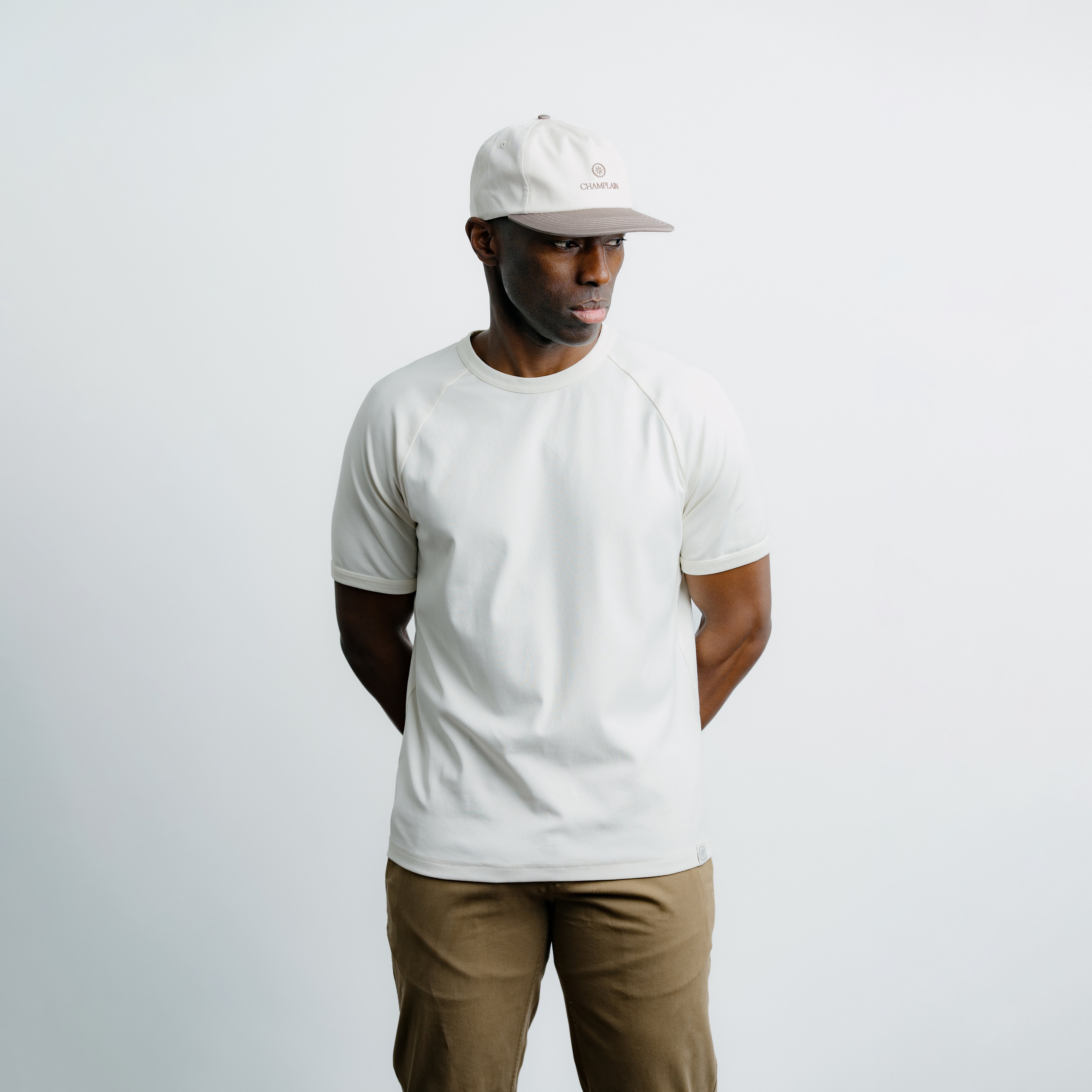 Basic Raglan Tee Creme