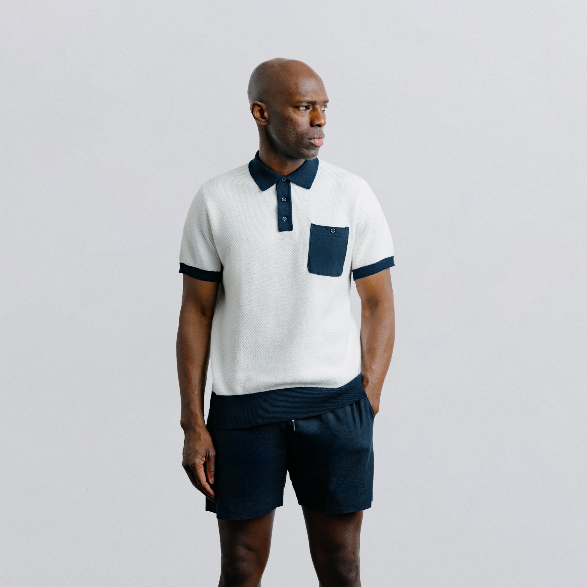 Knit Pocket Polo