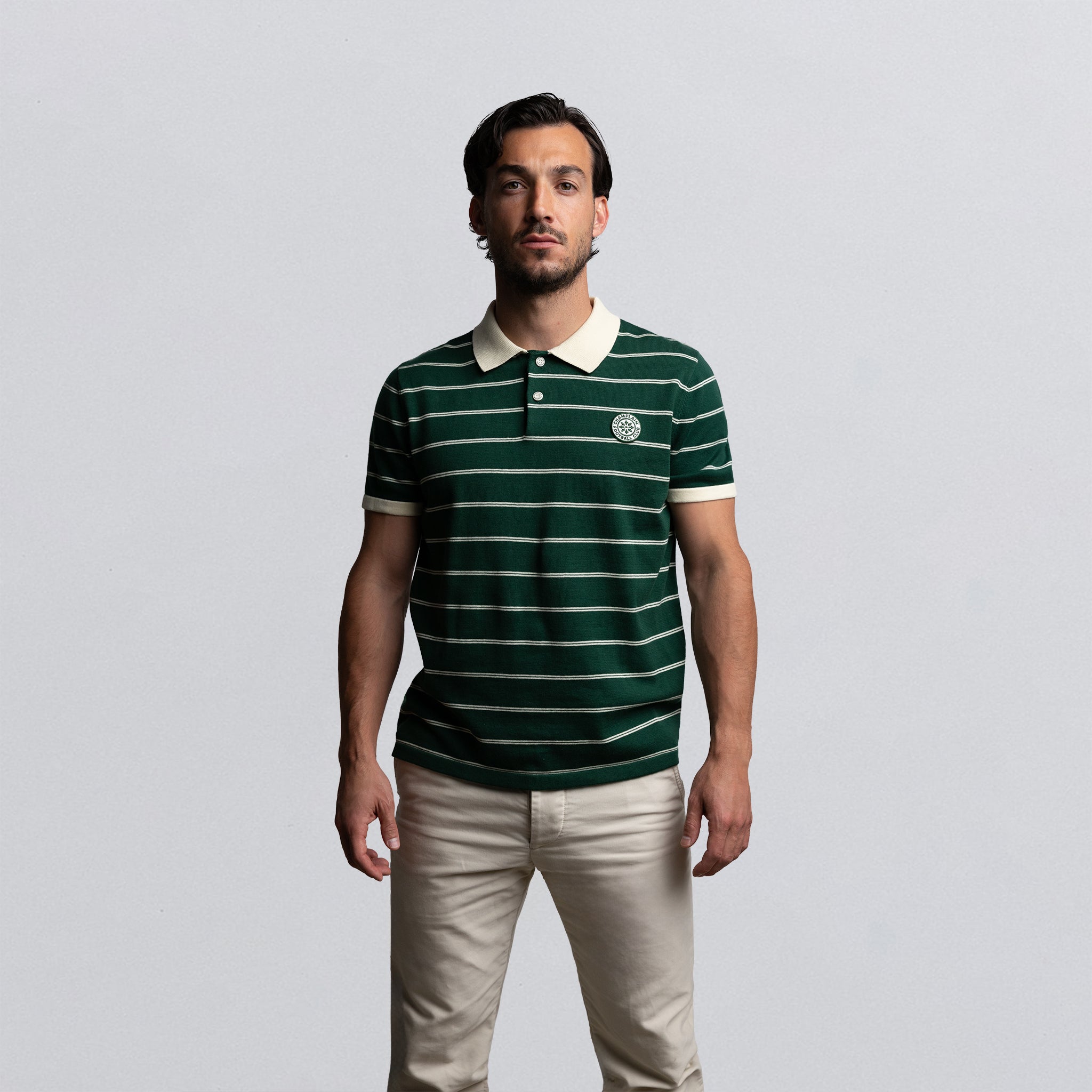 FC Striped Polo