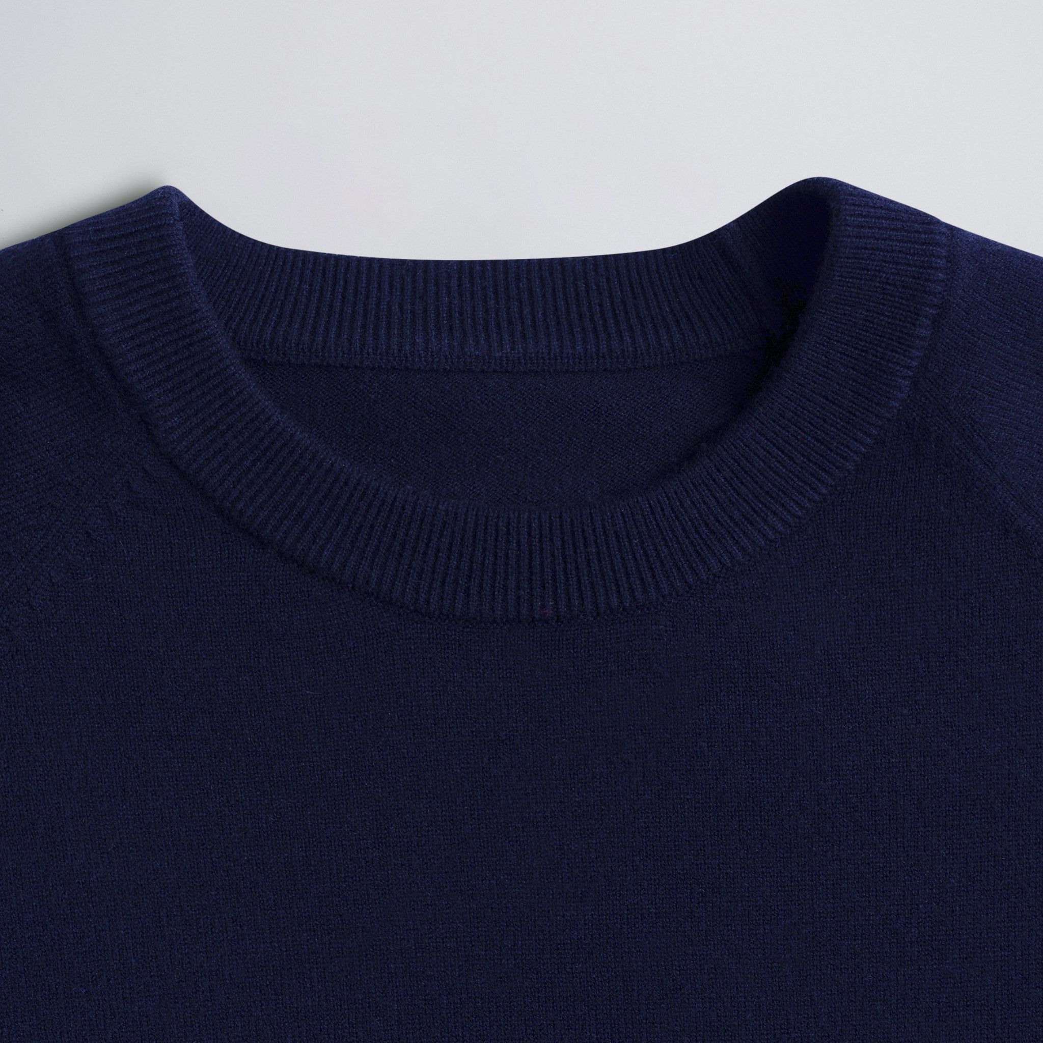Midweight Knit Sweater Navy