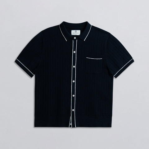 Button Down Polo - Navy thumbnail