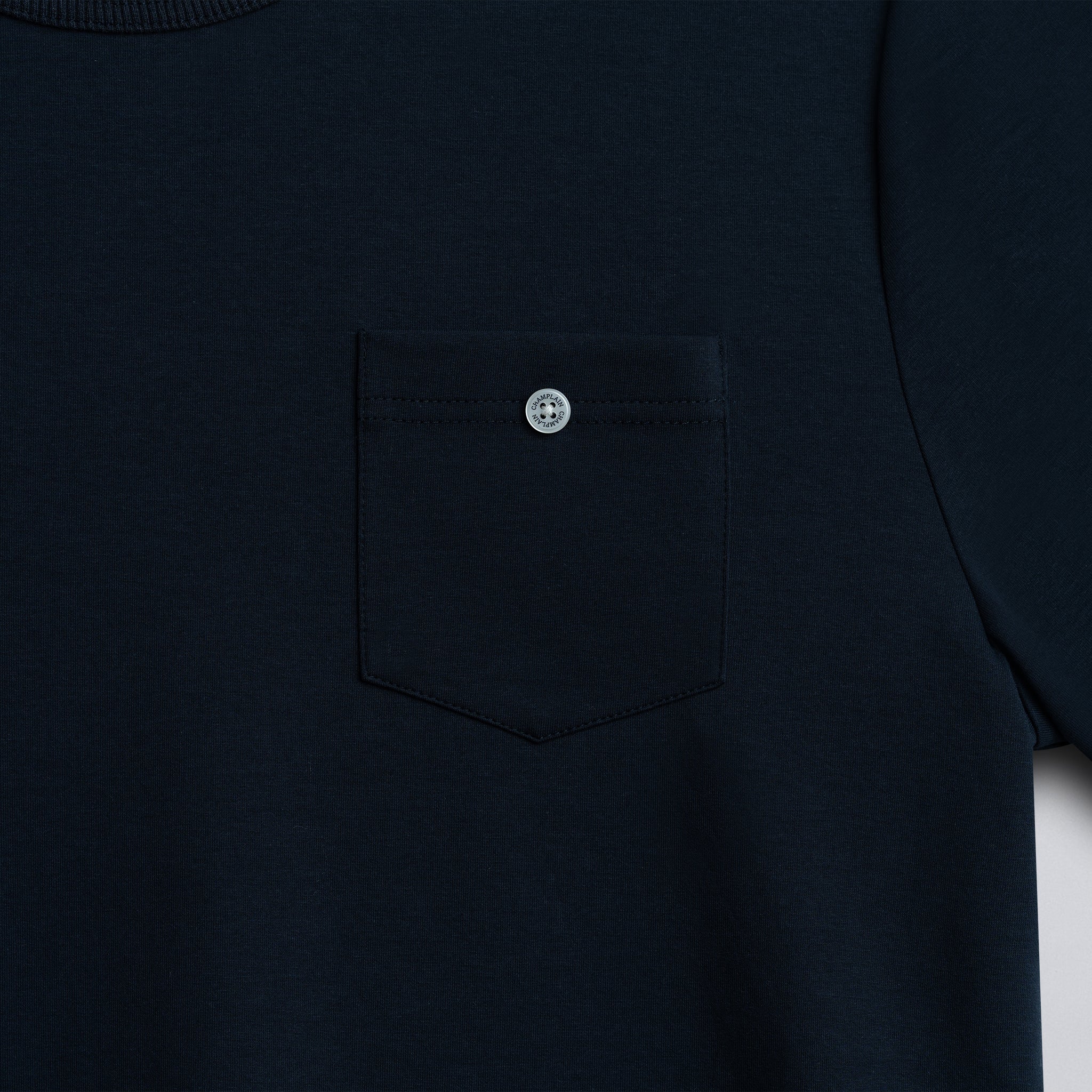 Button Tee Navy