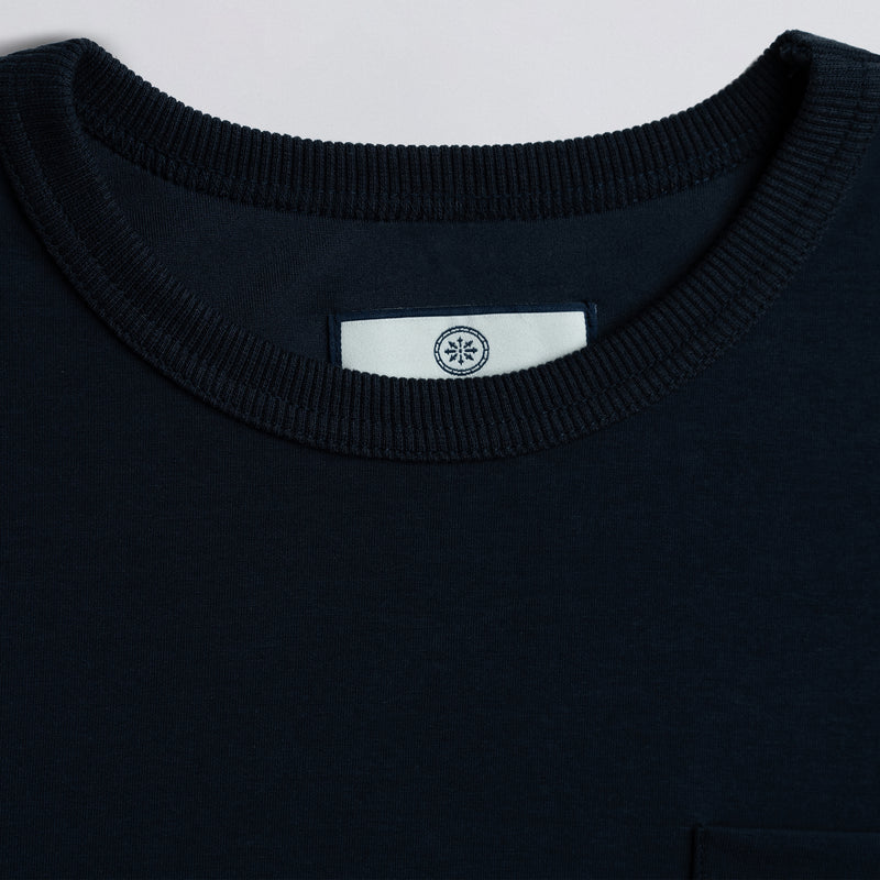 Button Tee Navy