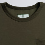 Button Tee Olive