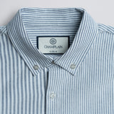Stripe Dress Shirt Navy