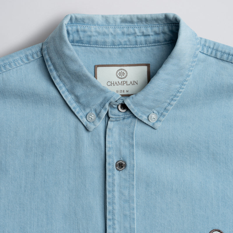 Light Wash Denim Shirt