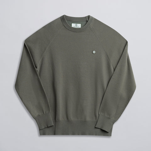 Light Weight Knit Sweater Olive thumbnail