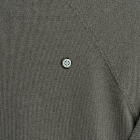Light Weight Knit Sweater Olive thumbnail