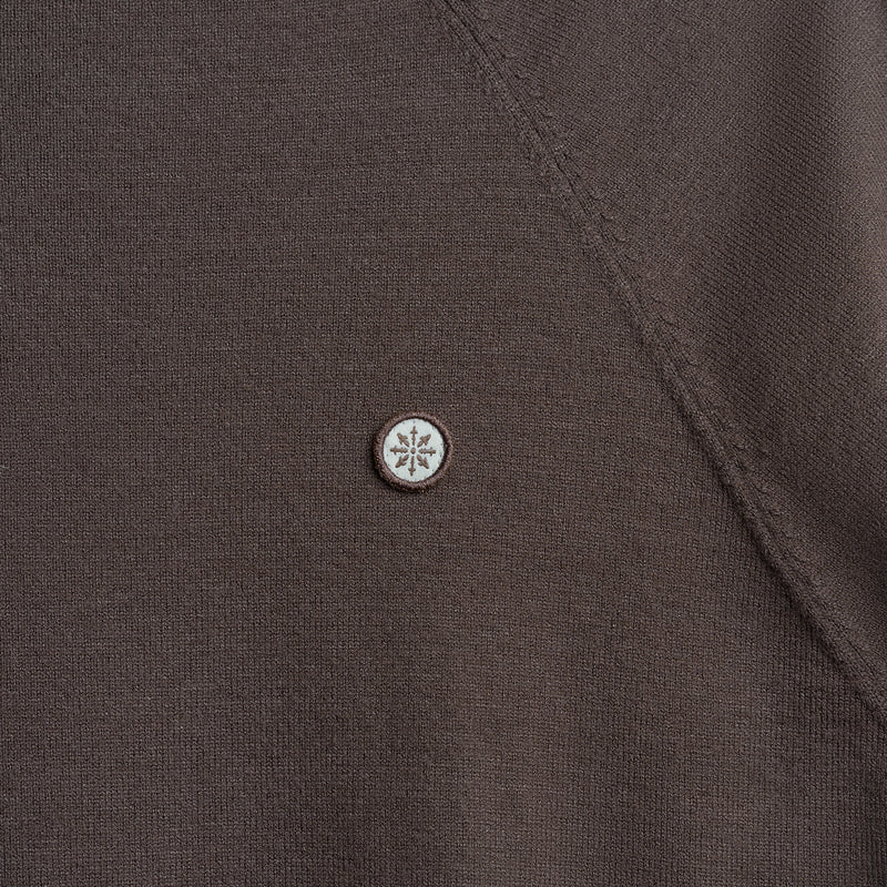Light Weight Knit Sweater Brown