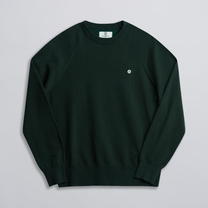 Light Weight Knit Sweater Olive
