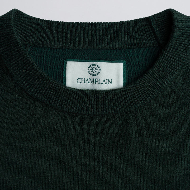 Light Weight Knit Sweater Olive