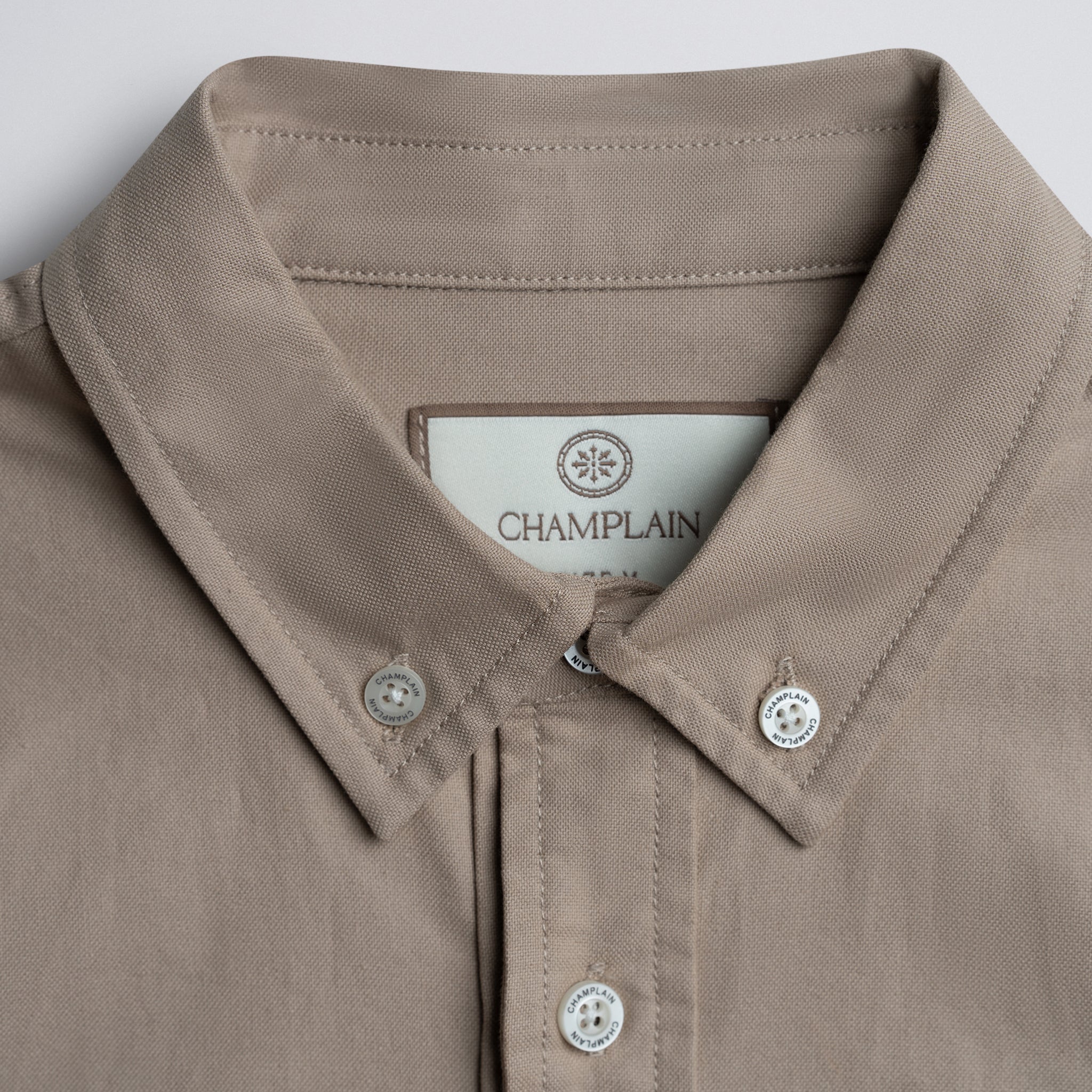 Oxford Dress Shirt Tan