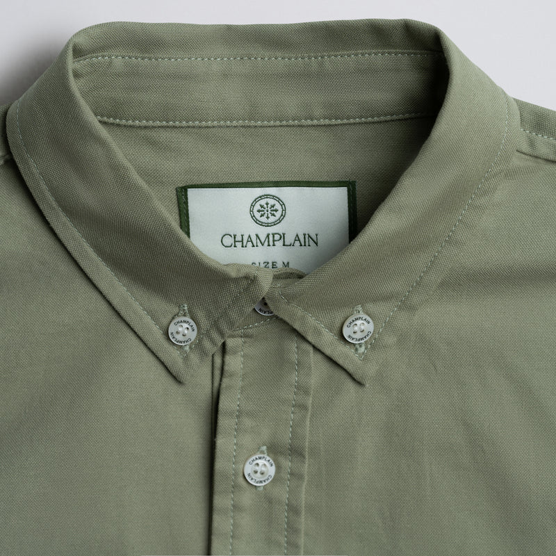 Oxford Dress Shirt Olive