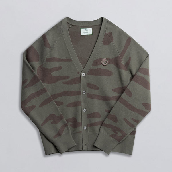 Camo Cardigan - Professional Casual Layer | Champlain